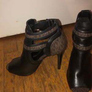 Michael Kors Open Toe Booties